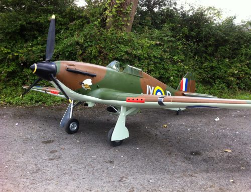 1/3rd scale Hawker Hurricane STEM model.